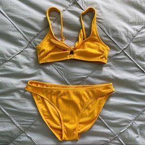 Yellow Target Bikini